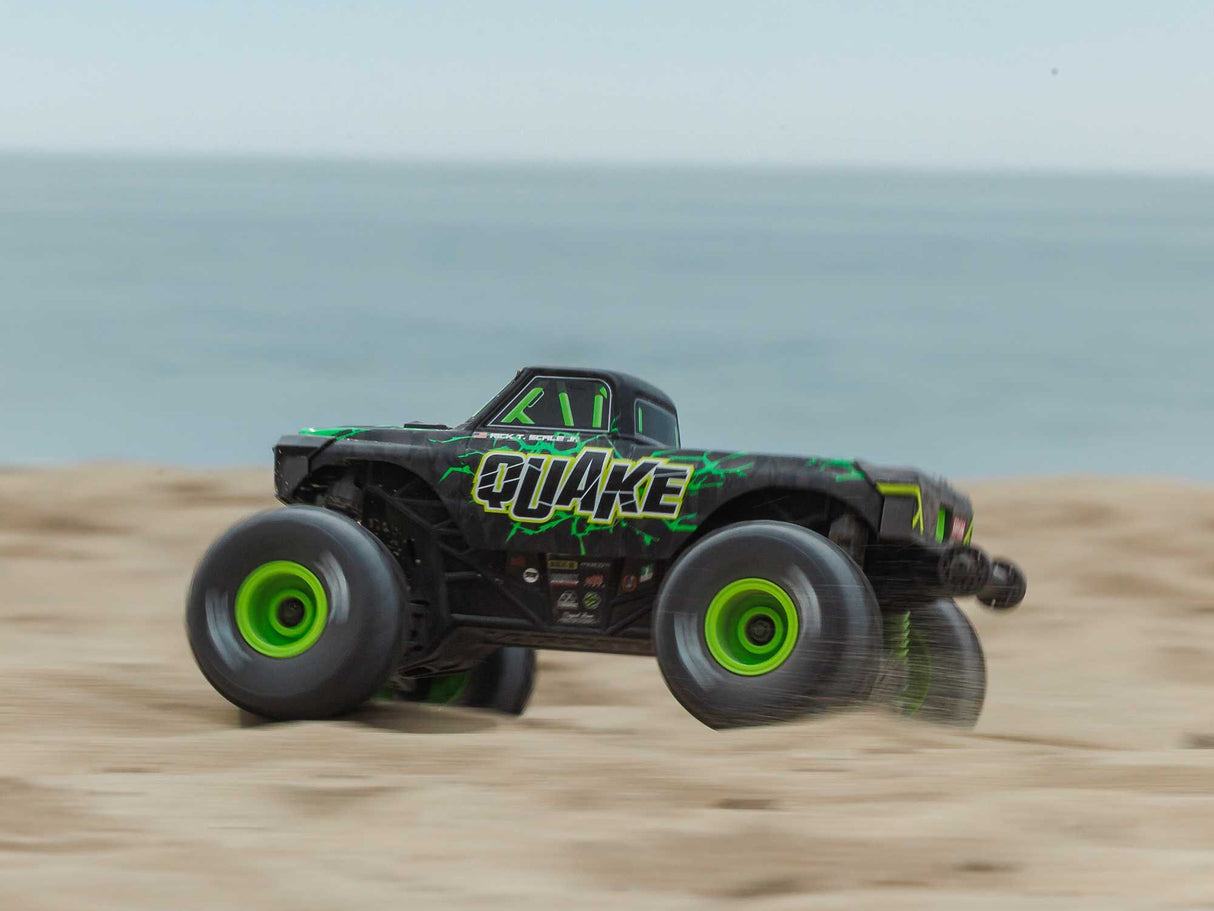 ARRMA 1/16 QUAKE GROM 4X4 RTR Monster Truck Green  - For Pre Order - Expected Late November