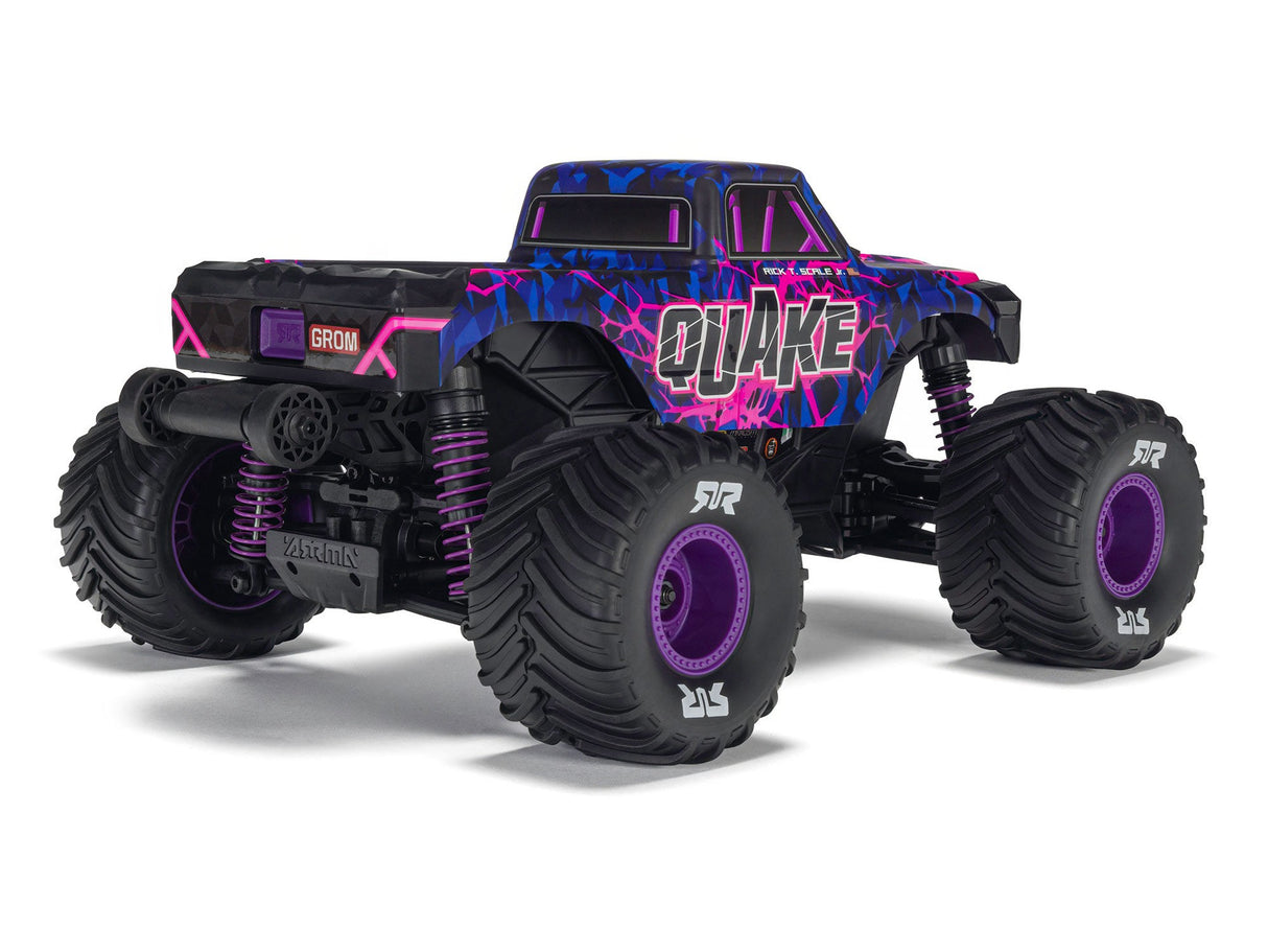 ARRMA 1/16 QUAKE GROM 4X4 RTR Monster Truck Purple  - For Pre Order - Expected Late November