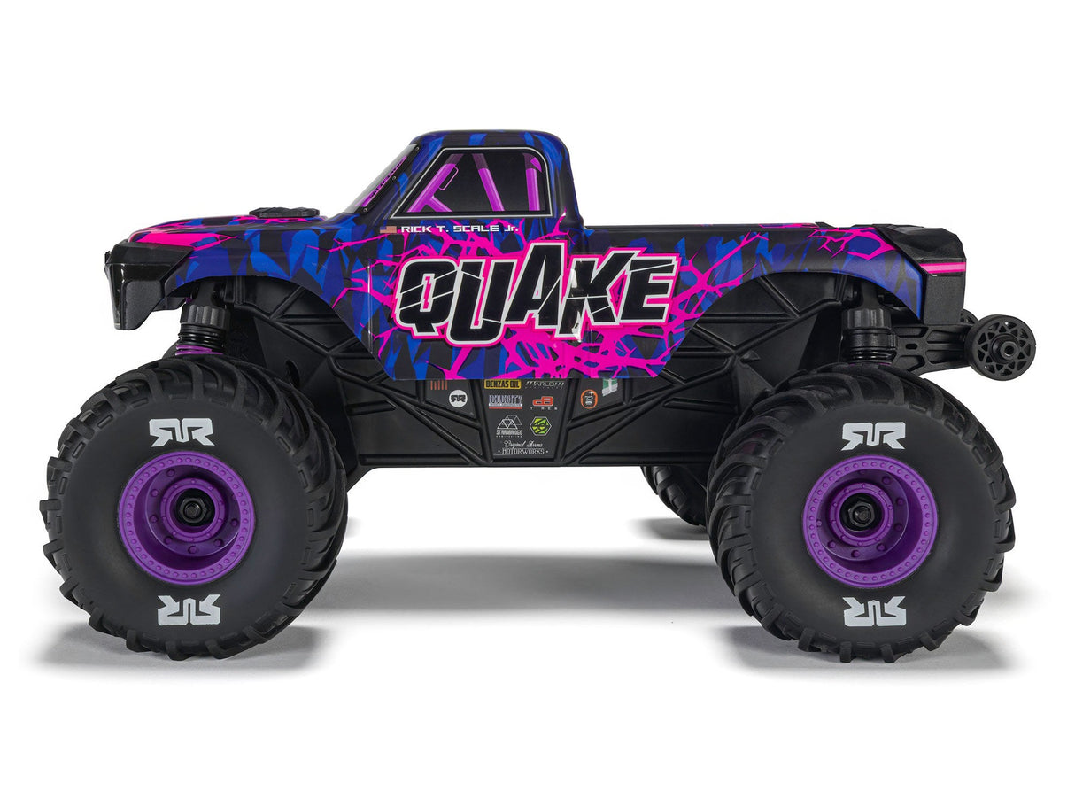 ARRMA 1/16 QUAKE GROM 4X4 RTR Monster Truck Purple  - For Pre Order - Expected Late November