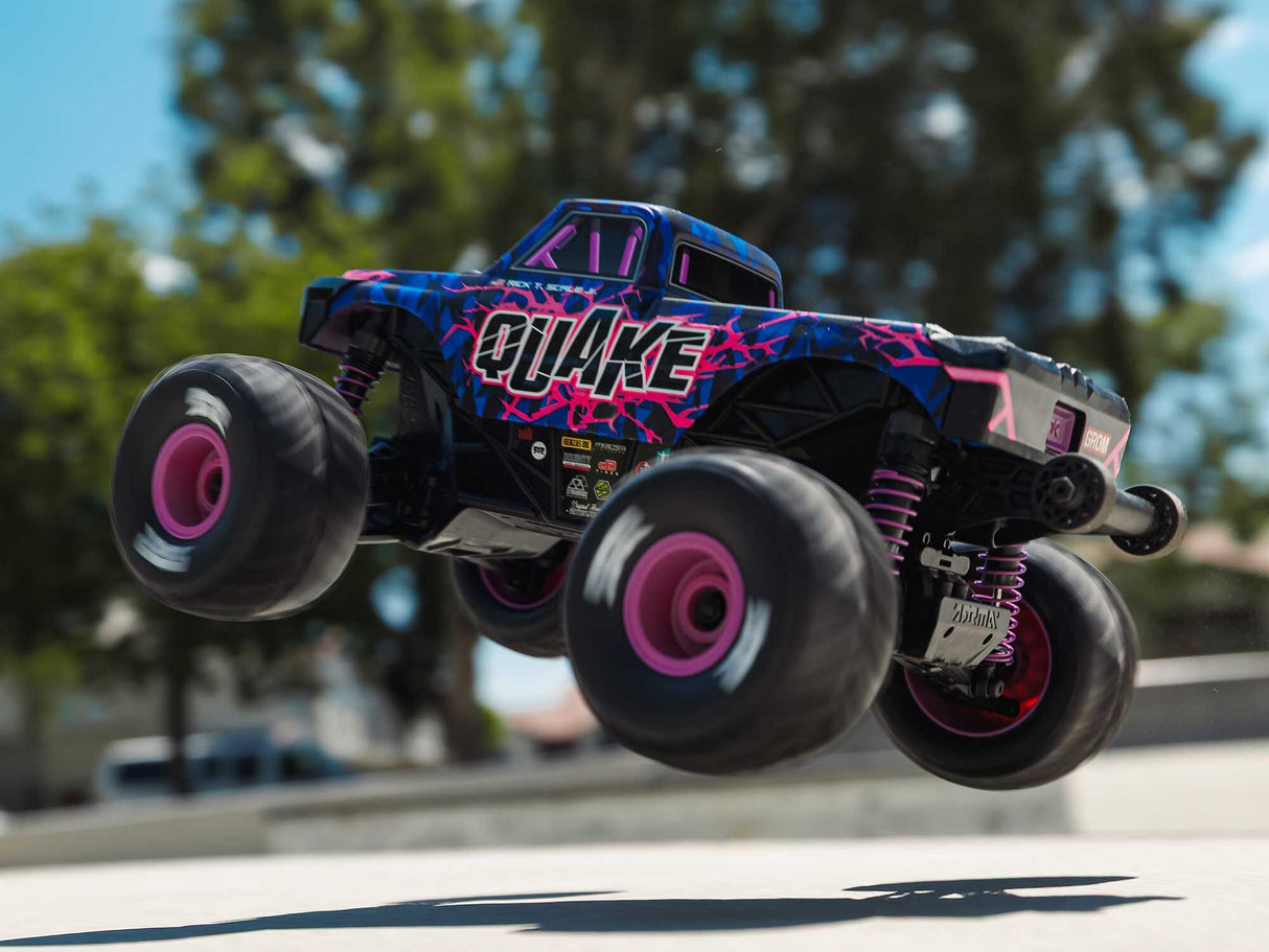 ARRMA 1/16 QUAKE GROM 4X4 RTR Monster Truck Purple  - For Pre Order - Expected Late November