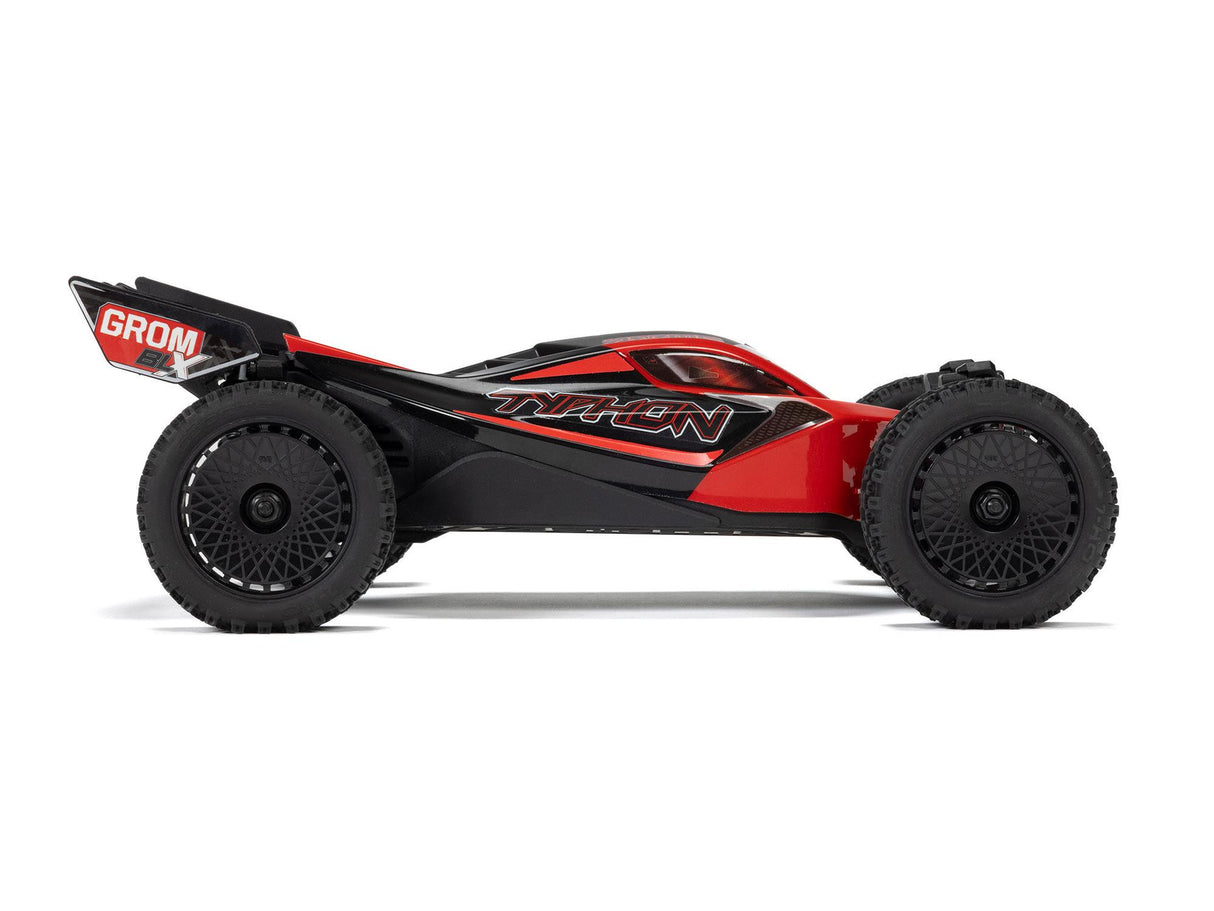 1/18 TYPHON GROM 223S BLX 4X4 with Batt/Charger Red