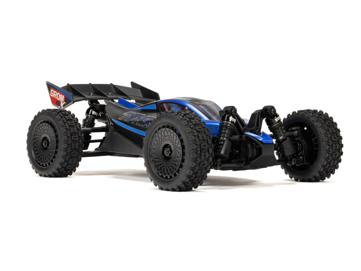 Arrma /18 TYPHON GROM 223S BLX Brushless 4X4 with Batt/Charger Blue