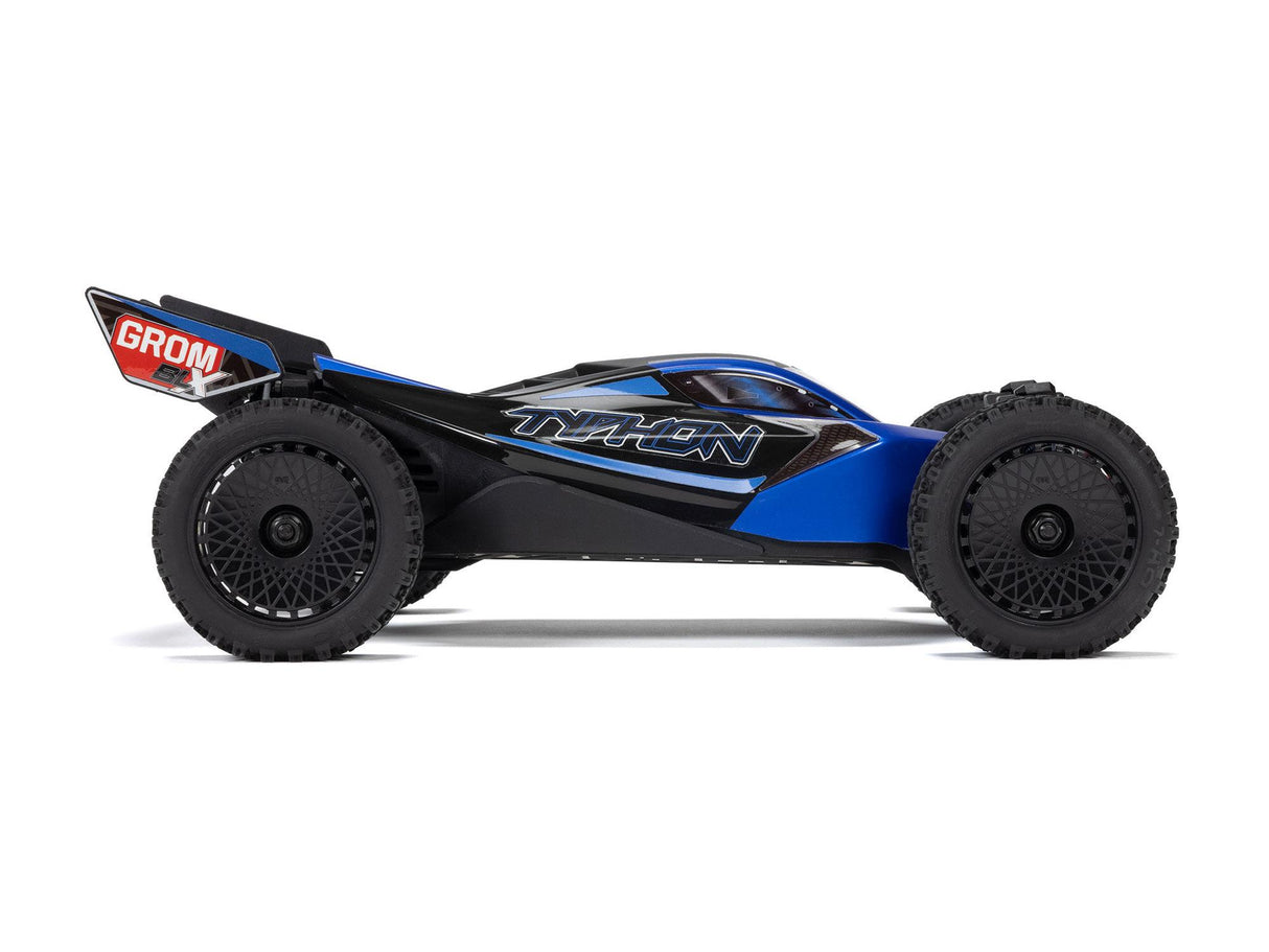 Arrma /18 TYPHON GROM 223S BLX Brushless 4X4 with Batt/Charger Blue