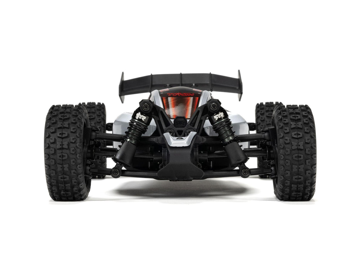 Arrma 1/18 TYPHON GROM 223S BLX 4X4 Buggy (No Battery or Charger) Silver - FOR PRE ORDER ONLY - EXPECTED LATE NOVEMBER