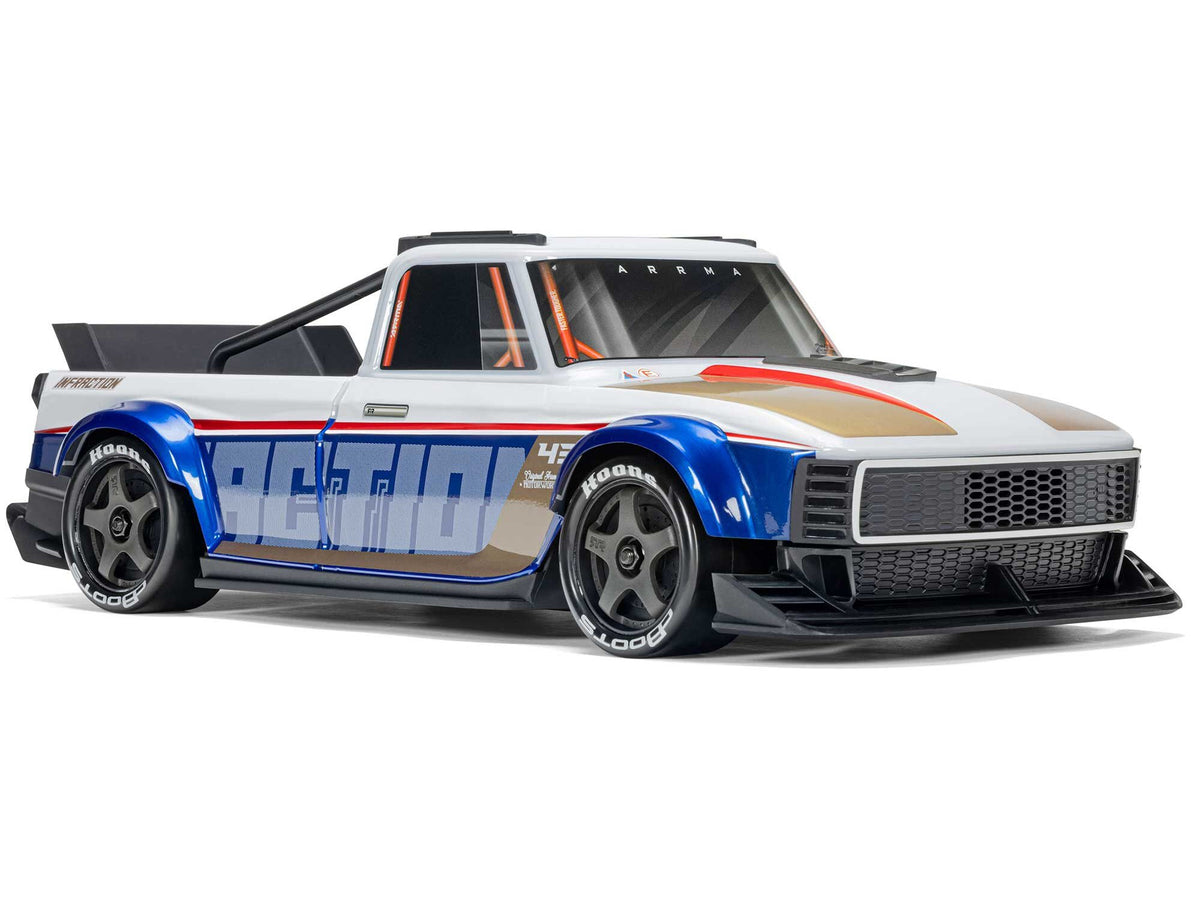 ARRMA 1/12 INFRACTION GROM 3S BLX 4X4 RTR - Blue/Red - Pre Order - Expected late October