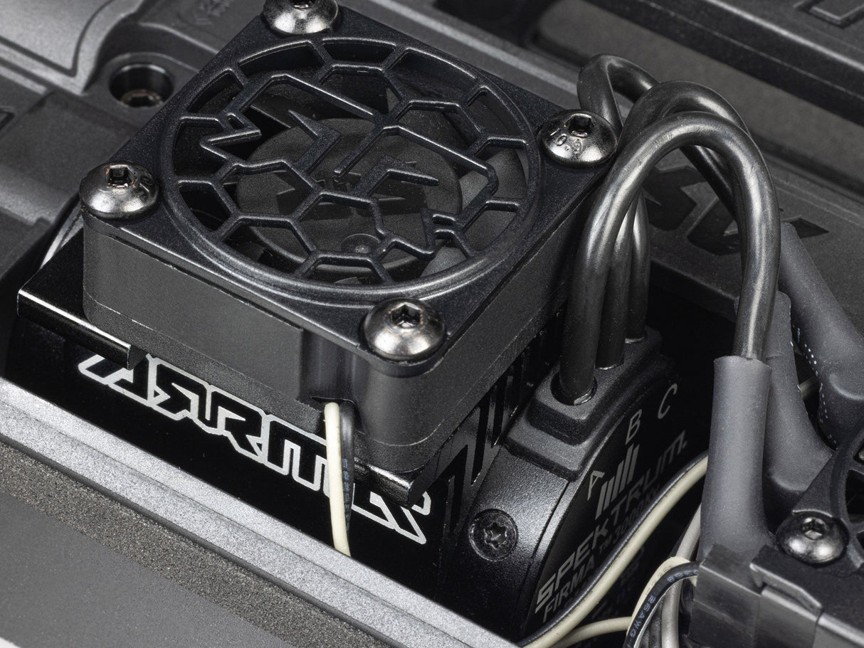 Arrma 1/16 MINI KRATON 3S DSC 4X4 RTR with Batt/Charg, Red/Blue - Pre Order - Expected mid March