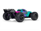 Arrma 1/16 MINI KRATON 3S DSC 4X4 RTR with Batt/Charg Teal/Pink C-ARA2508ST2 NEW - Pre Order - Expected mid March