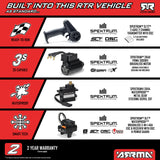 Arrma 1/16 MINI KRATON 3S DSC 4X4 RTR Speed Truck - Black/Red - Pre Order - Expected mid March