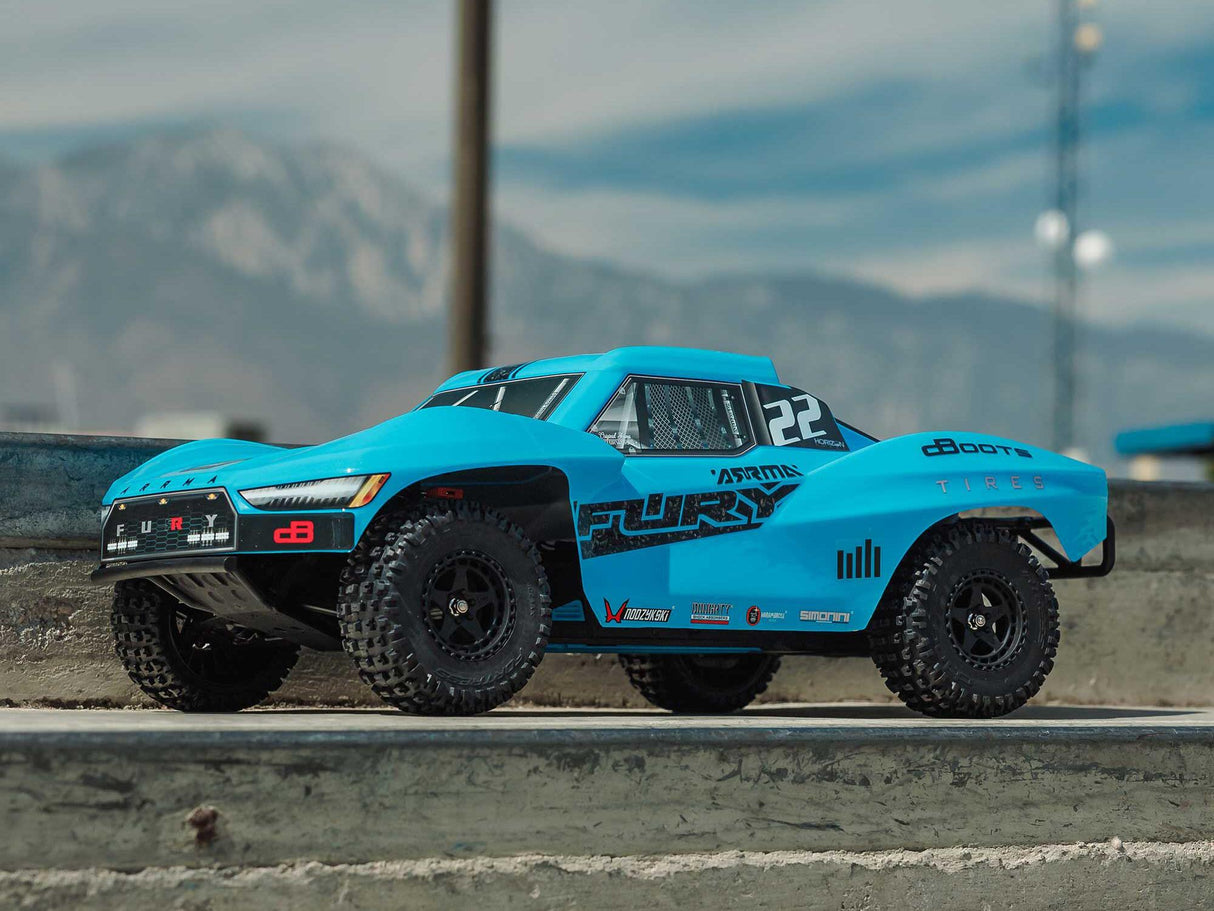 ARRMA FURY 2WD (With Battery/Charger)Blue