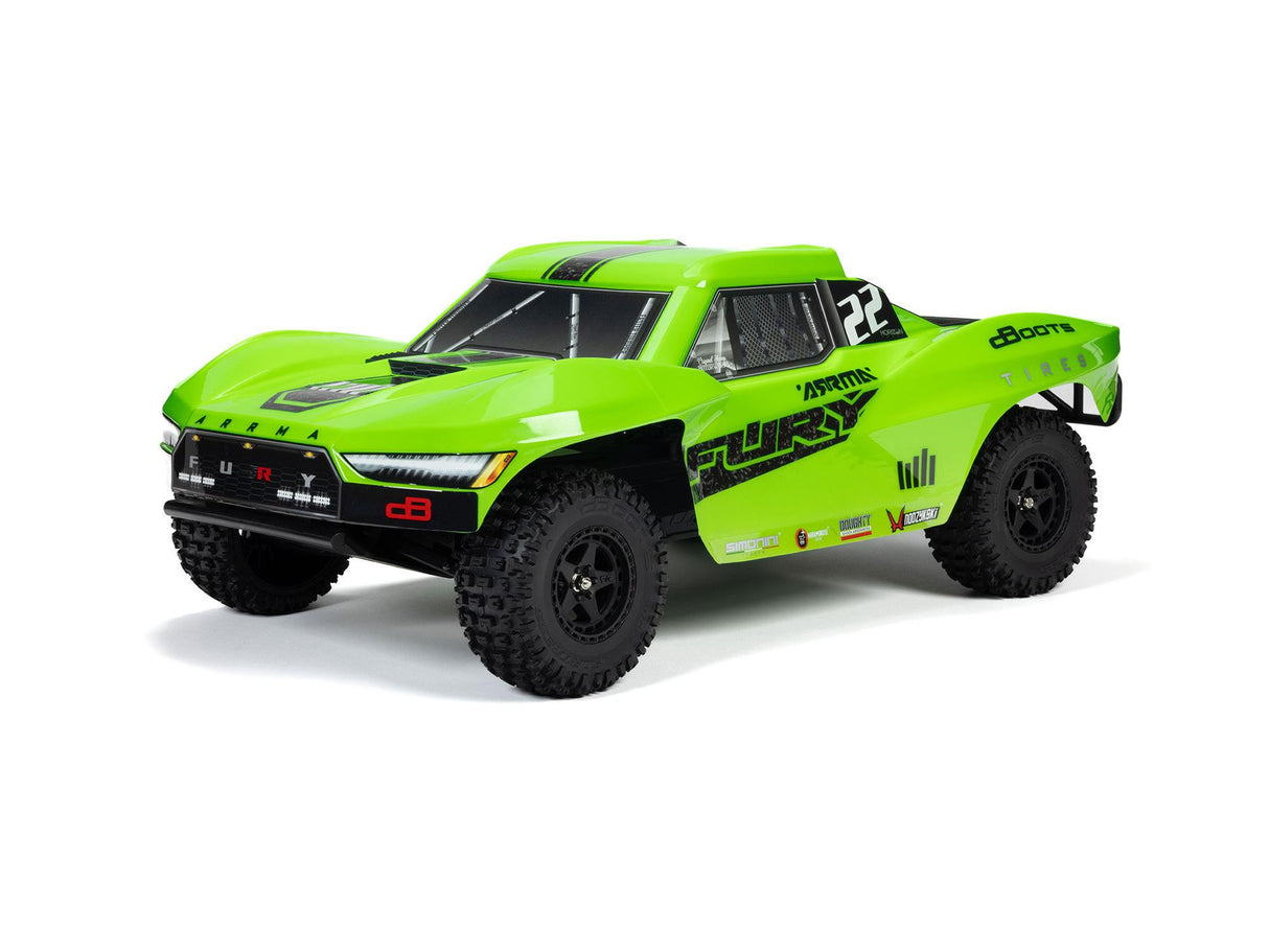 ARRMA FURY 2WD (No Battery or Charger)Green