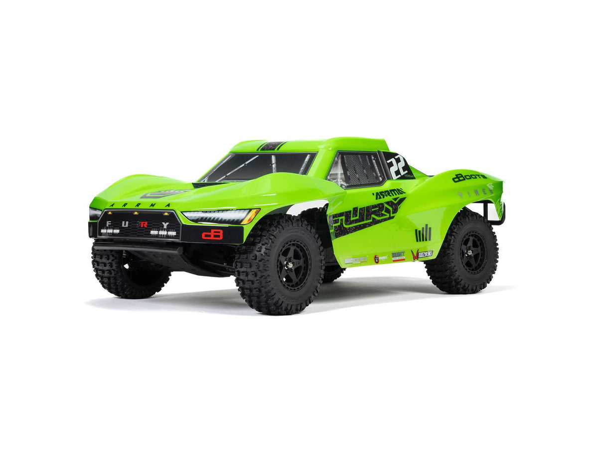 ARRMA FURY 2WD (No Battery or Charger)Green