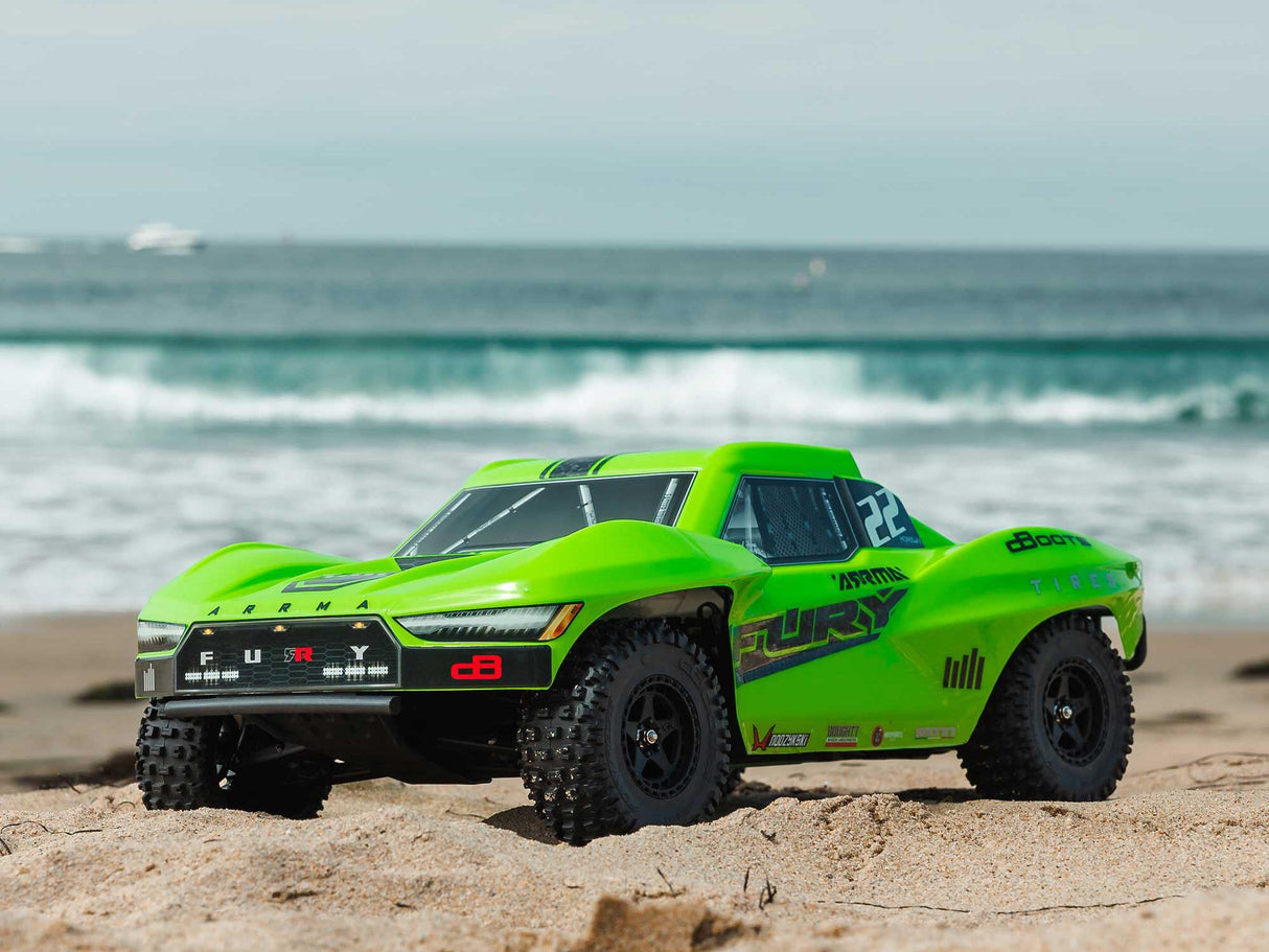 ARRMA FURY 2WD (No Battery or Charger)Green