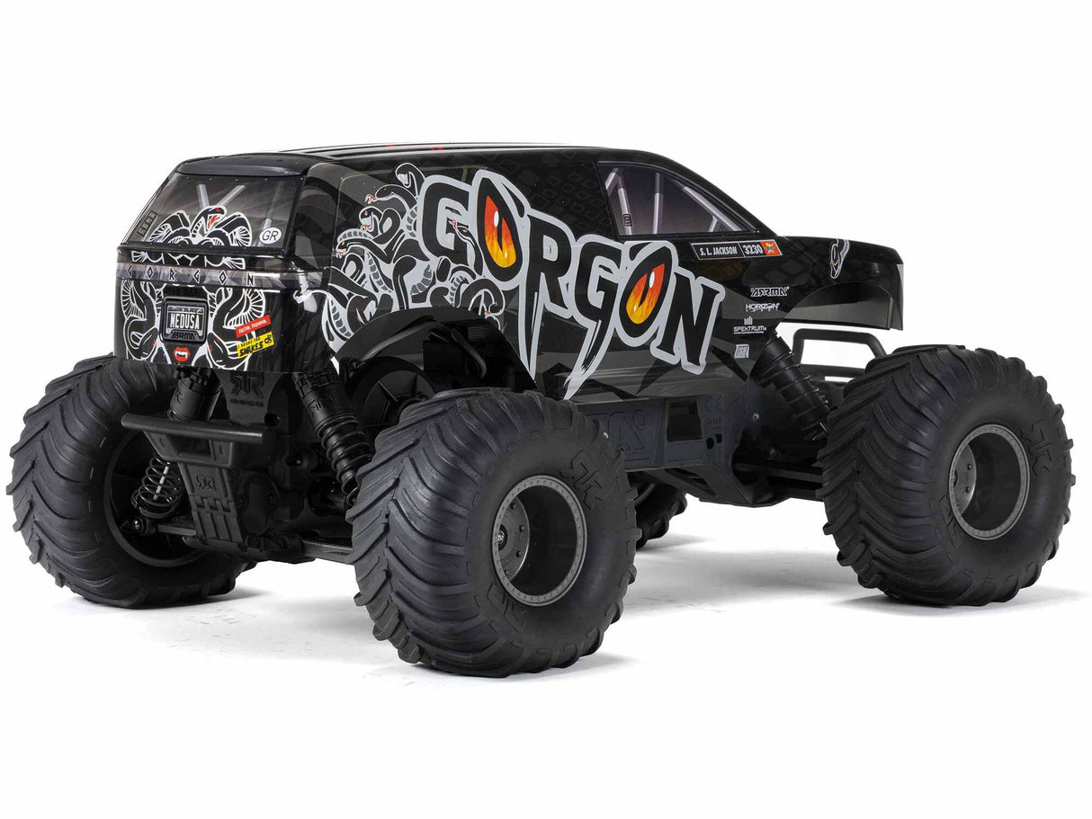 Arrma Gorgon 2wd MT 1/10 Ready-To-Assemble Kit w/8.4v/Chg Gunmetal ARA3230SKT1