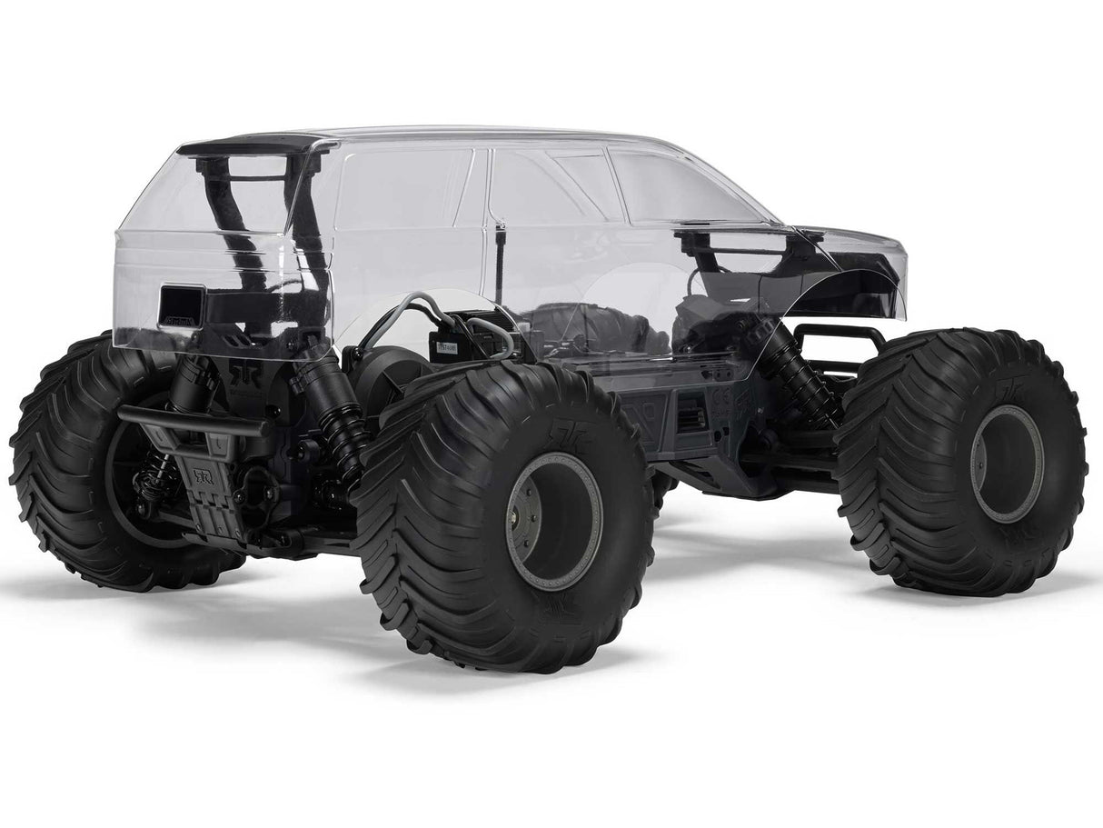 ARRMA 1/10 GORGON 2WD RTA Kit Brushed Monster Truck with Battery & USB Charger