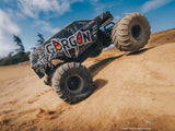 ARRMA 1/10 GORGON 2WD RTA Kit Brushed Monster Truck with Battery & USB Charger