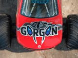 Arrma Gorgon 2wd MT 1/10 RTR Smart w/8.4v Batt/USB Charger Red ARA3230ST2