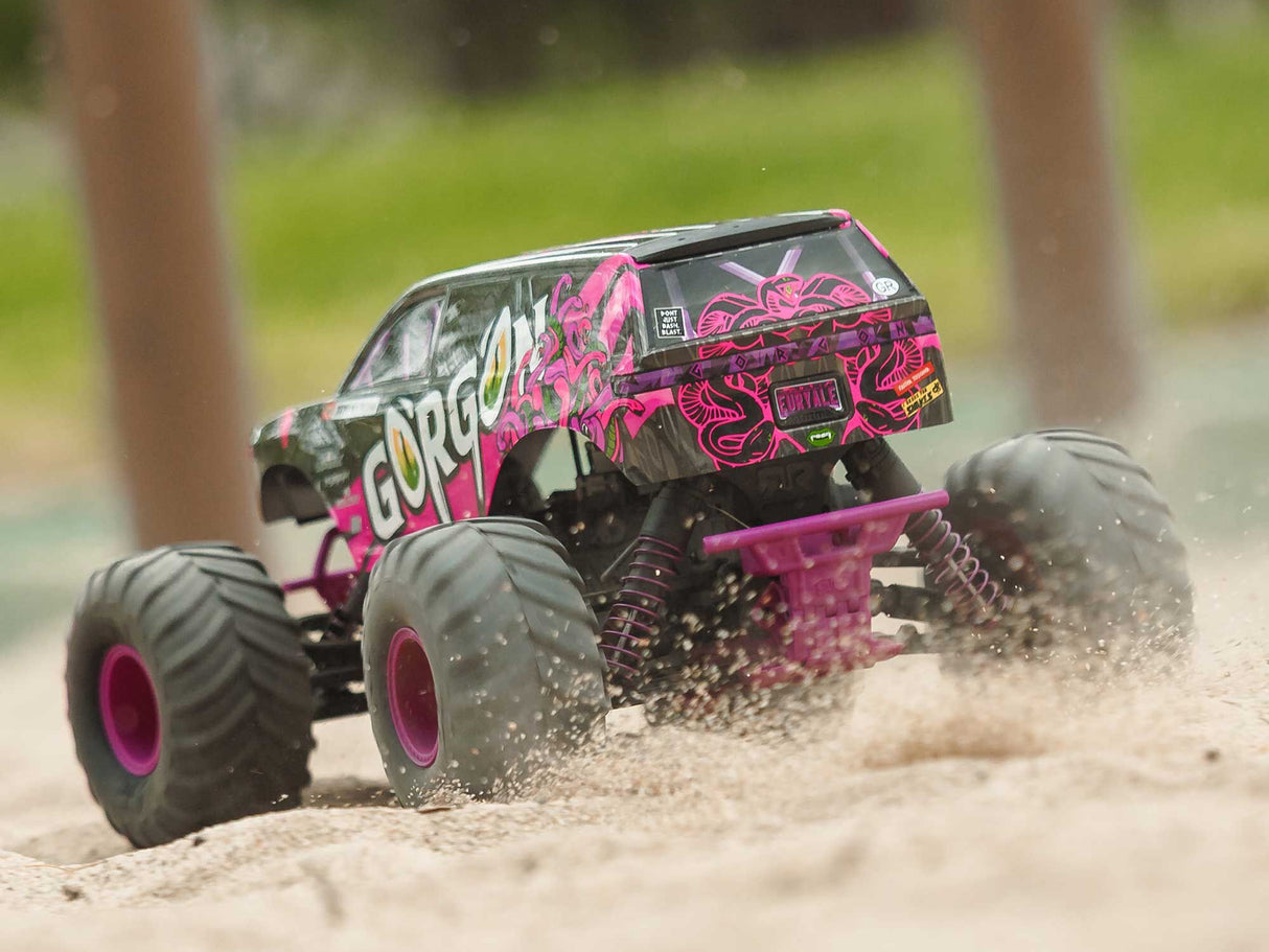 Arrma 1/10 GORGON MEGA 550 2WD MT with Battery & Charger Purple
