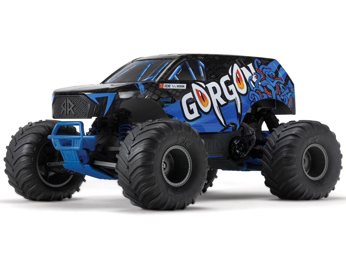 Arrma Gorgon 2wd MT 1/10th RTR (no Battery/Charger) Blue ARA3230T1