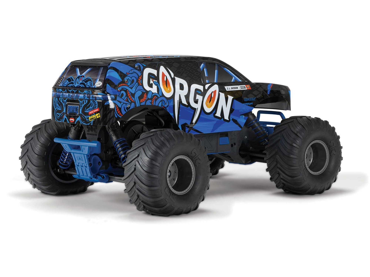 Arrma Gorgon 2wd MT 1/10th RTR (no Battery/Charger) Blue ARA3230T1