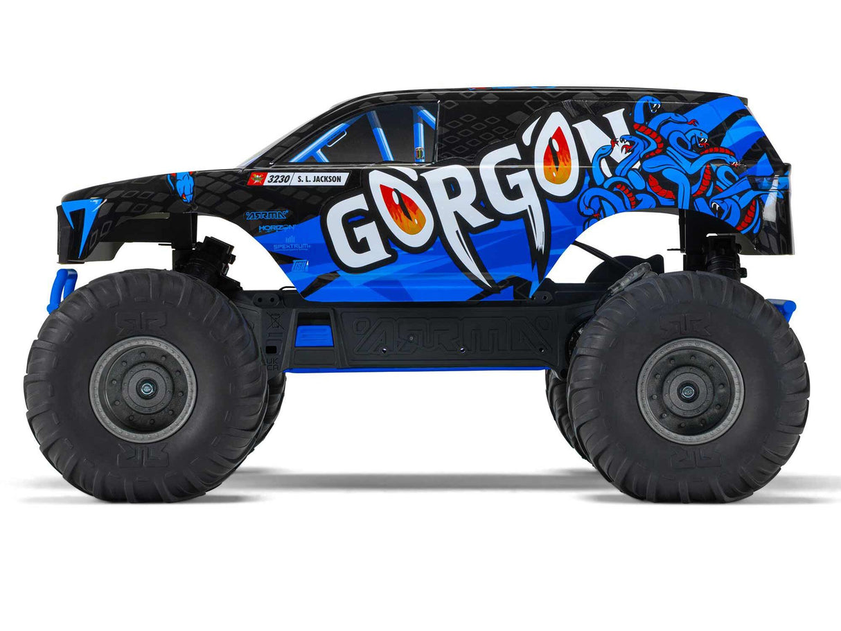 Arrma Gorgon 2wd MT 1/10th RTR (no Battery/Charger) Blue ARA3230T1