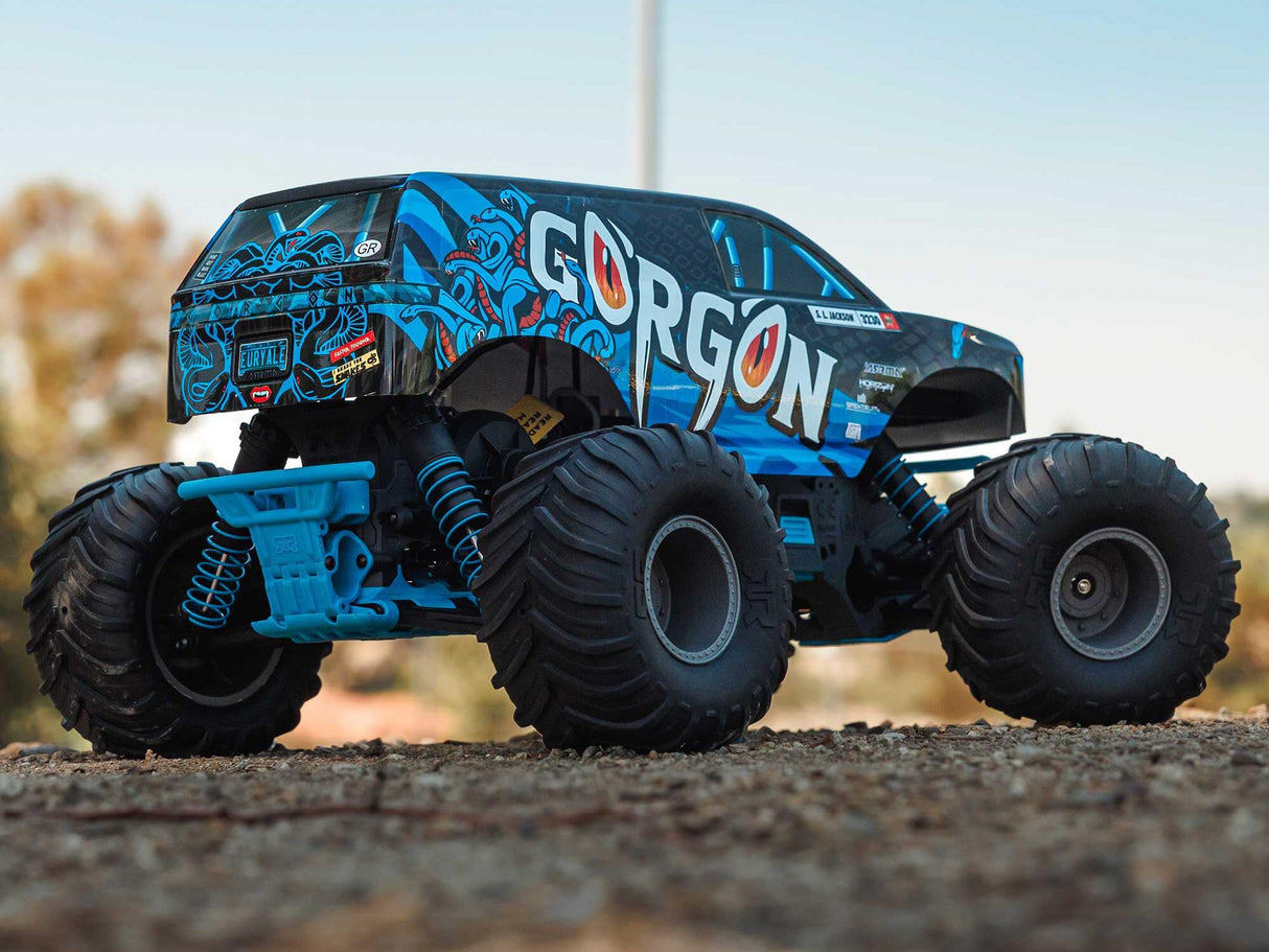 Arrma Gorgon 2wd MT 1/10th RTR (no Battery/Charger) Blue ARA3230T1