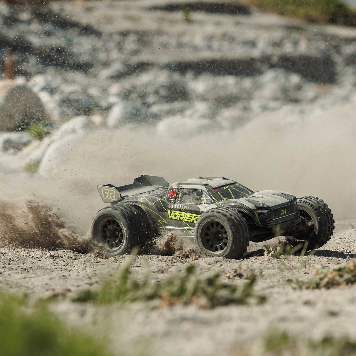 Arrma 1/10 VORTEKS 223S DSC 2WD RTR Brushless Stadium Truck - Yellow - FOR PRE ORDER - EXPECTED JULY    -
