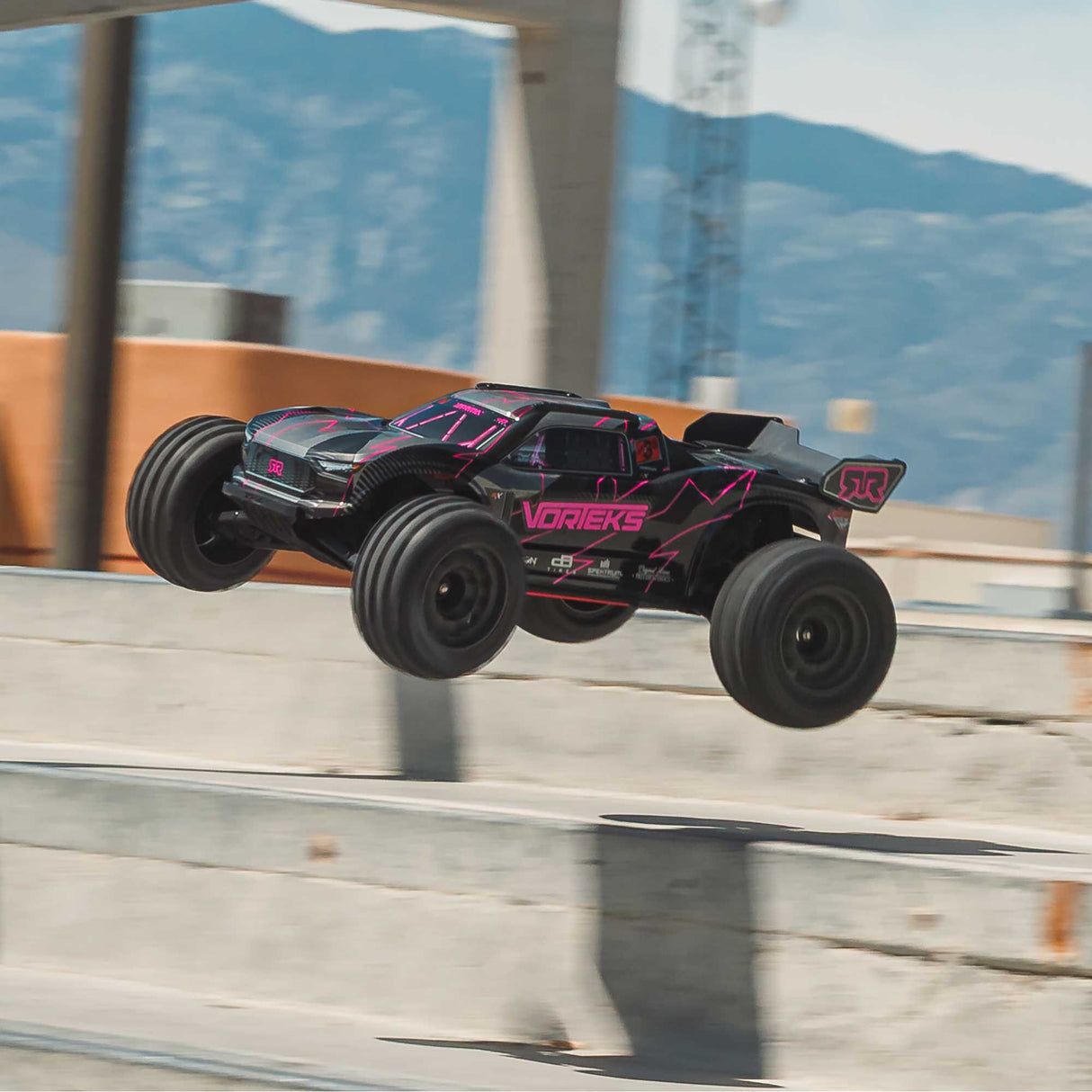 Arrma 1/10 VORTEKS 223S DSC 2WD RTR Brushless Stadium Truck - PINK - FOR PRE ORDER - EXPECTED JULY