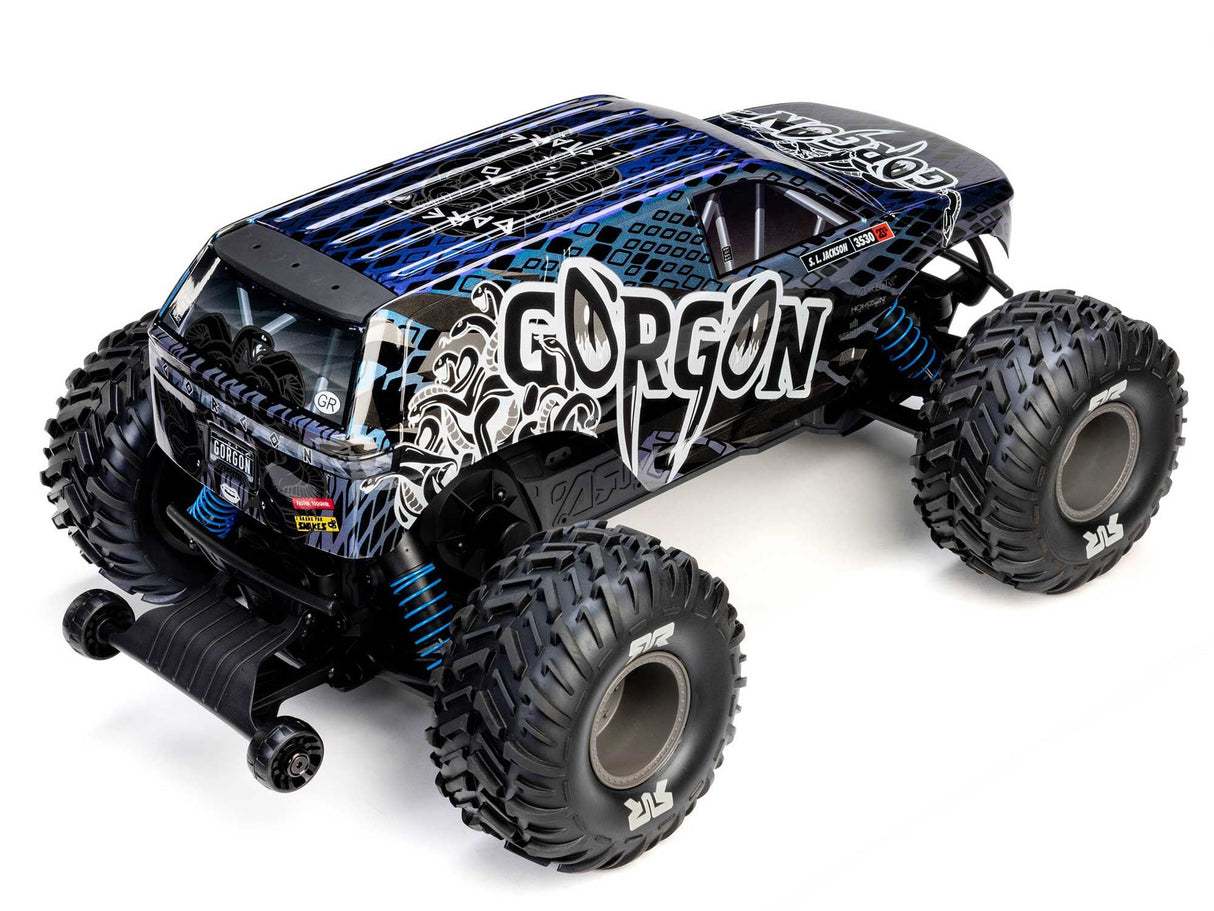 Arrma 1/10 GORGON 223S 2WD RTR Monster Truck Blue/Black - Pre Order - Expected late June