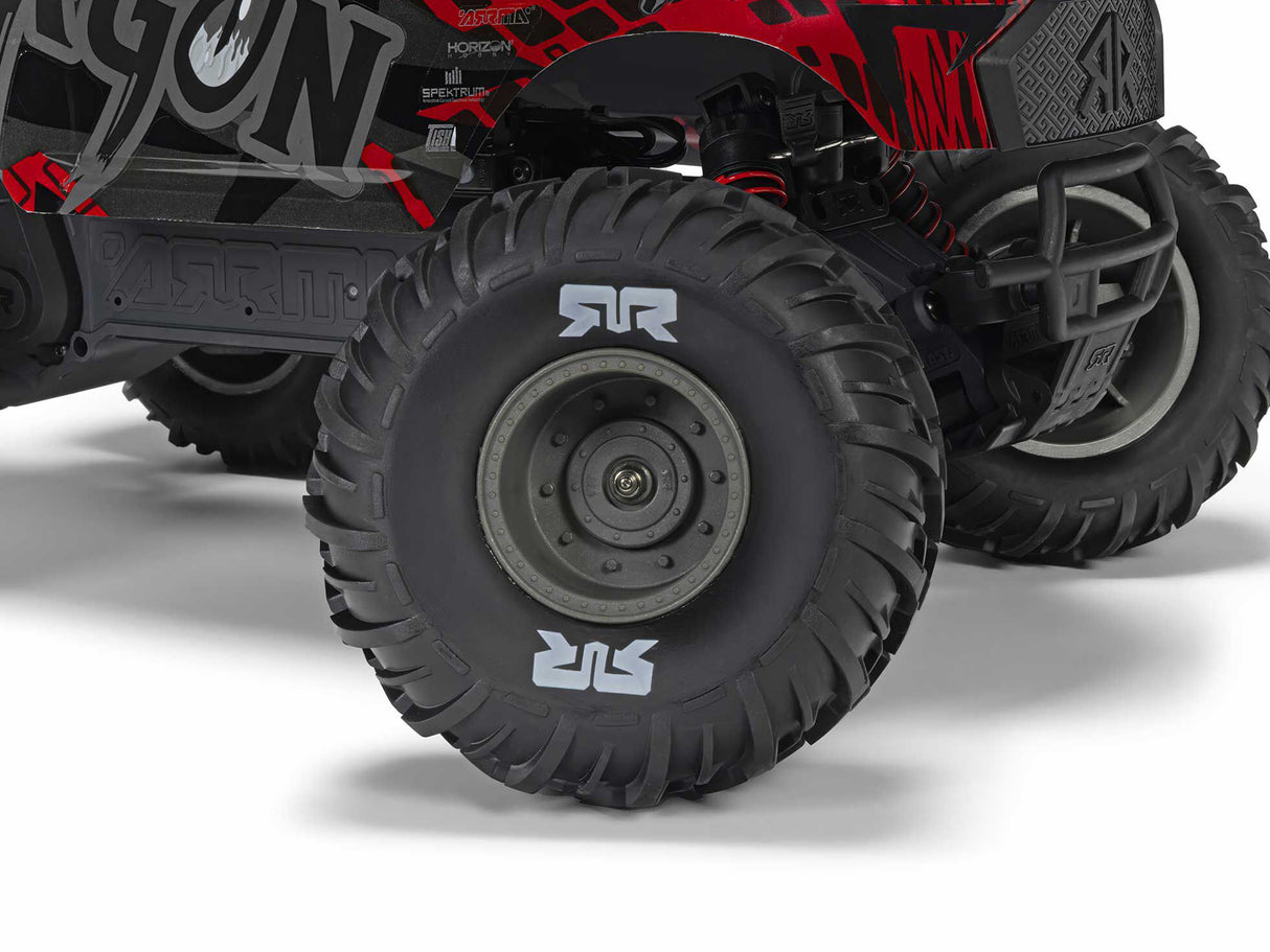 Arrma 1/10 GORGON 223S 2WD RTR Monster Truck Red/Black - Pre Order - Expected late June
