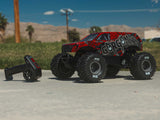 Arrma 1/10 GORGON 223S 2WD RTR Monster Truck Red/Black - Pre Order - Expected late June