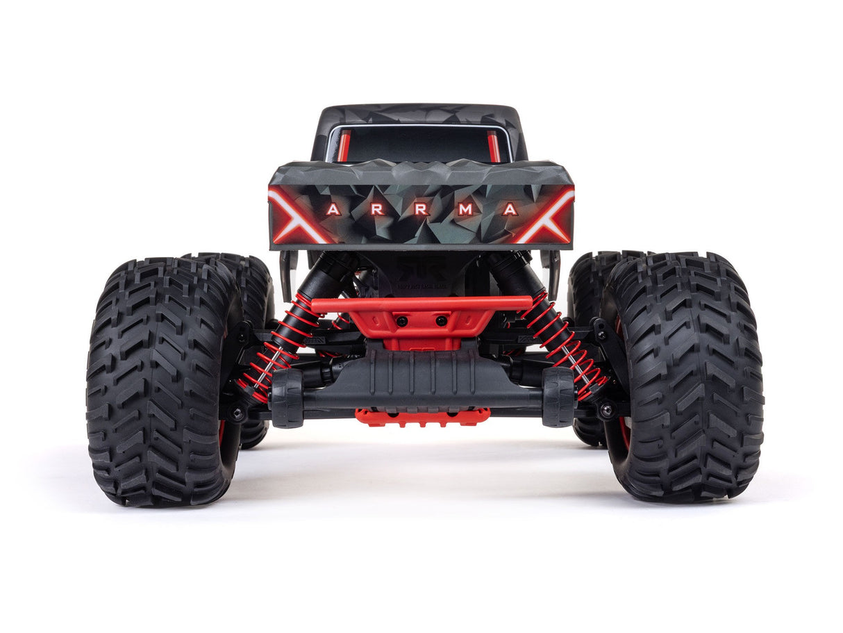 ARRMA  1/10 QUAKE 223S DSC 2WD RTR Brushless Monster Truck - Red - For Pre Order - Expected Early October