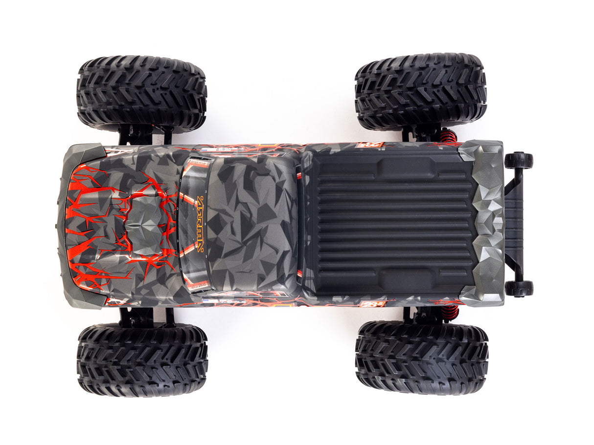 ARRMA  1/10 QUAKE 223S DSC 2WD RTR Brushless Monster Truck - Red - For Pre Order - Expected Early October