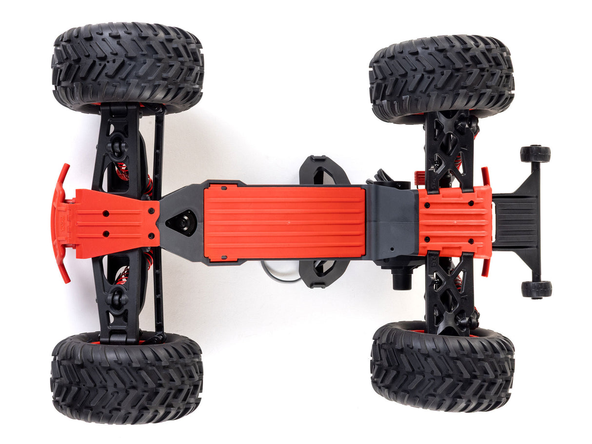 ARRMA  1/10 QUAKE 223S DSC 2WD RTR Brushless Monster Truck - Red - For Pre Order - Expected Early October