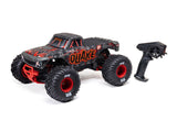 ARRMA  1/10 QUAKE 223S DSC 2WD RTR Brushless Monster Truck - Red - For Pre Order - Expected Early October