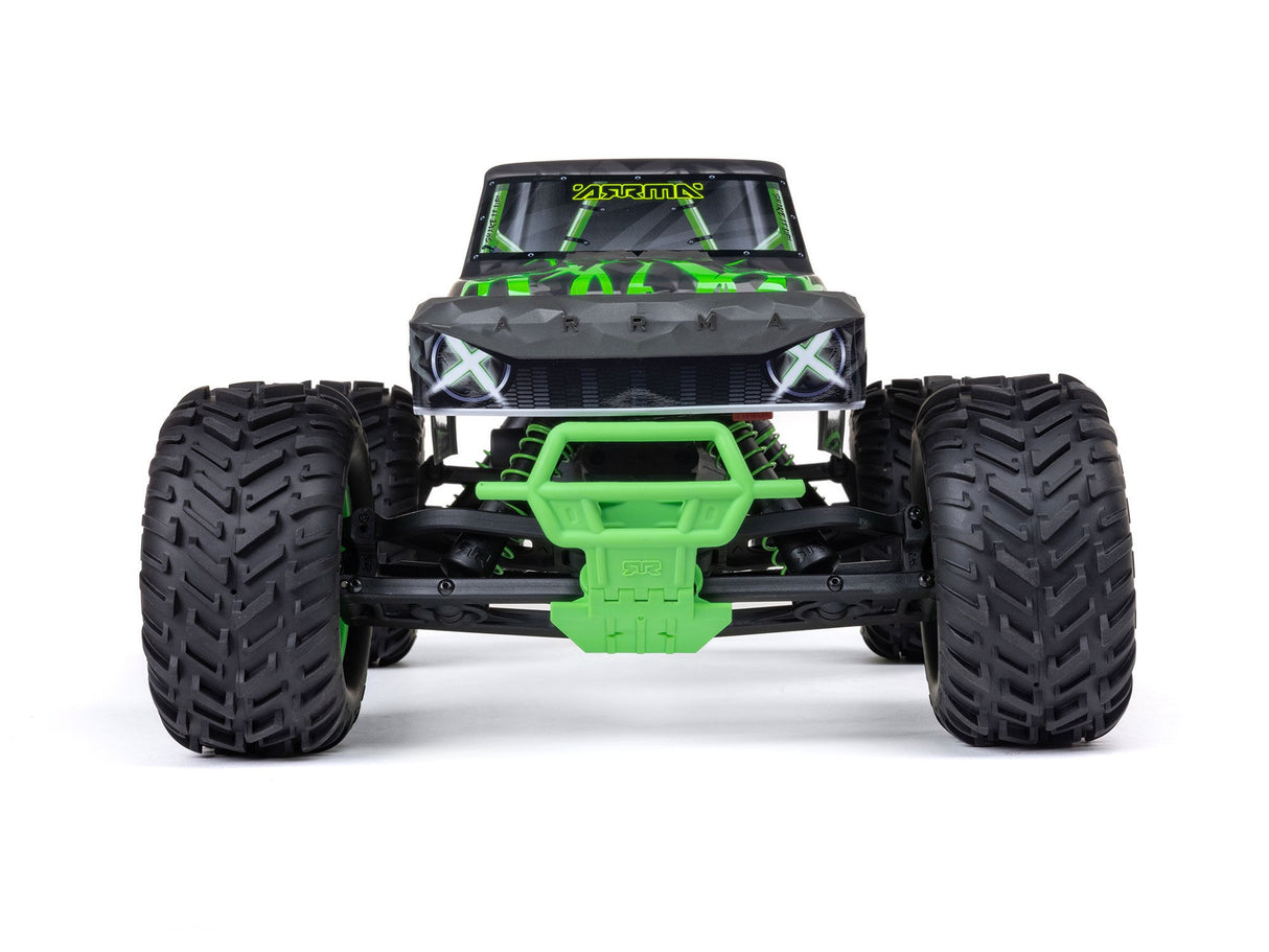 ARRMA  1/10 QUAKE 223S DSC 2WD RTR Brushless Monster Truck - Green - For Pre Order - Expected Early October
