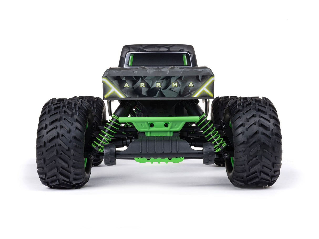 ARRMA  1/10 QUAKE 223S DSC 2WD RTR Brushless Monster Truck - Green - For Pre Order - Expected Early October