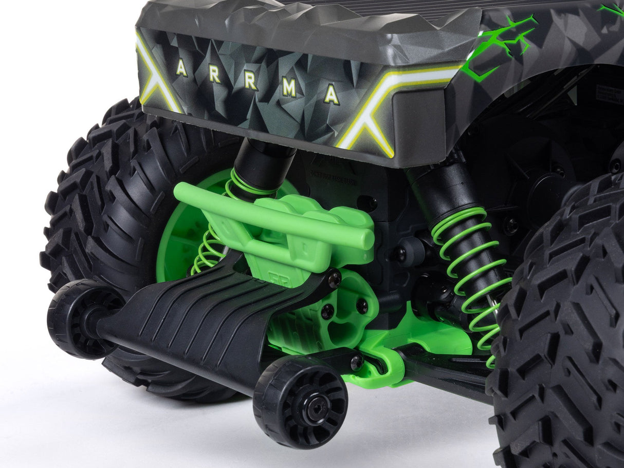 ARRMA  1/10 QUAKE 223S DSC 2WD RTR Brushless Monster Truck - Green - For Pre Order - Expected Early October