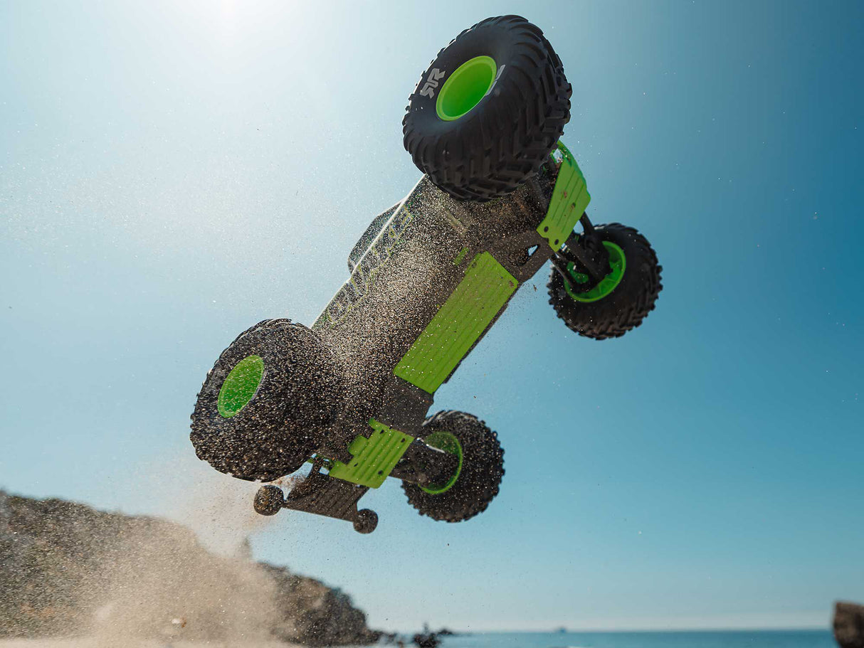ARRMA  1/10 QUAKE 223S DSC 2WD RTR Brushless Monster Truck - Green - For Pre Order - Expected Early October