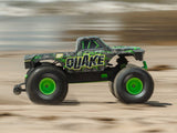 ARRMA  1/10 QUAKE 223S DSC 2WD RTR Brushless Monster Truck - Green - For Pre Order - Expected Early October