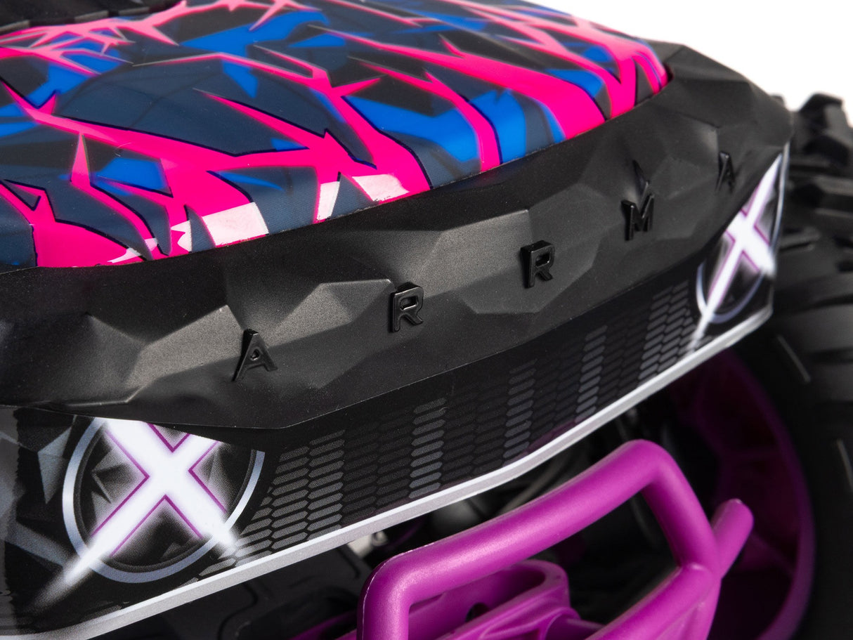 ARRMA  1/10 QUAKE 223S DSC 2WD RTR Brushless Monster Truck -Purple- For Pre Order - Expected Early October