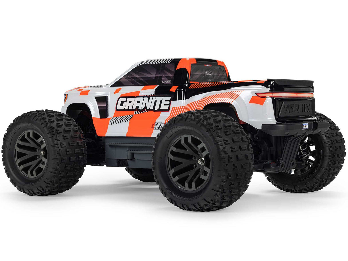 Arrma 1/10 GRANITE MEGA 665 4X4 RTR Monster Truck Orange