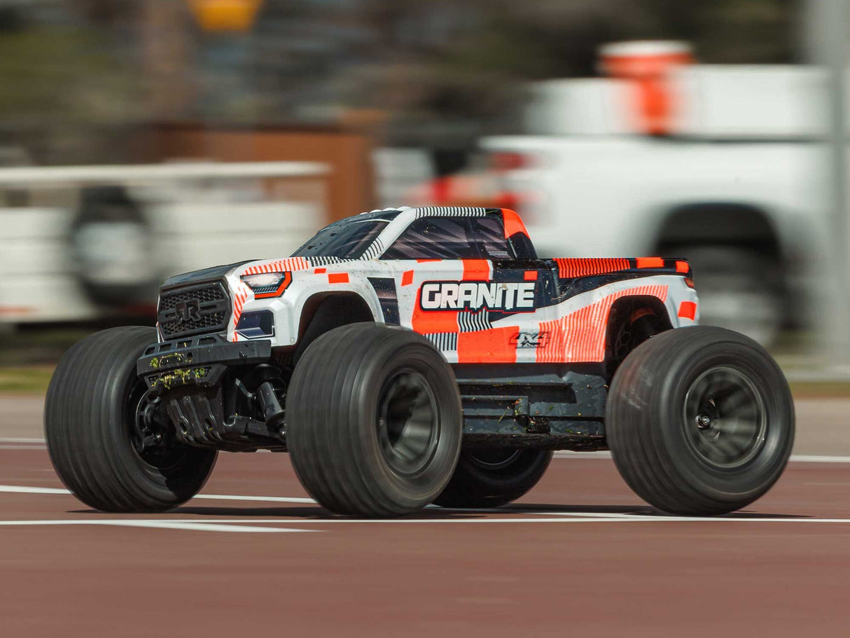 Arrma 1/10 GRANITE MEGA 665 4X4 RTR Monster Truck Orange
