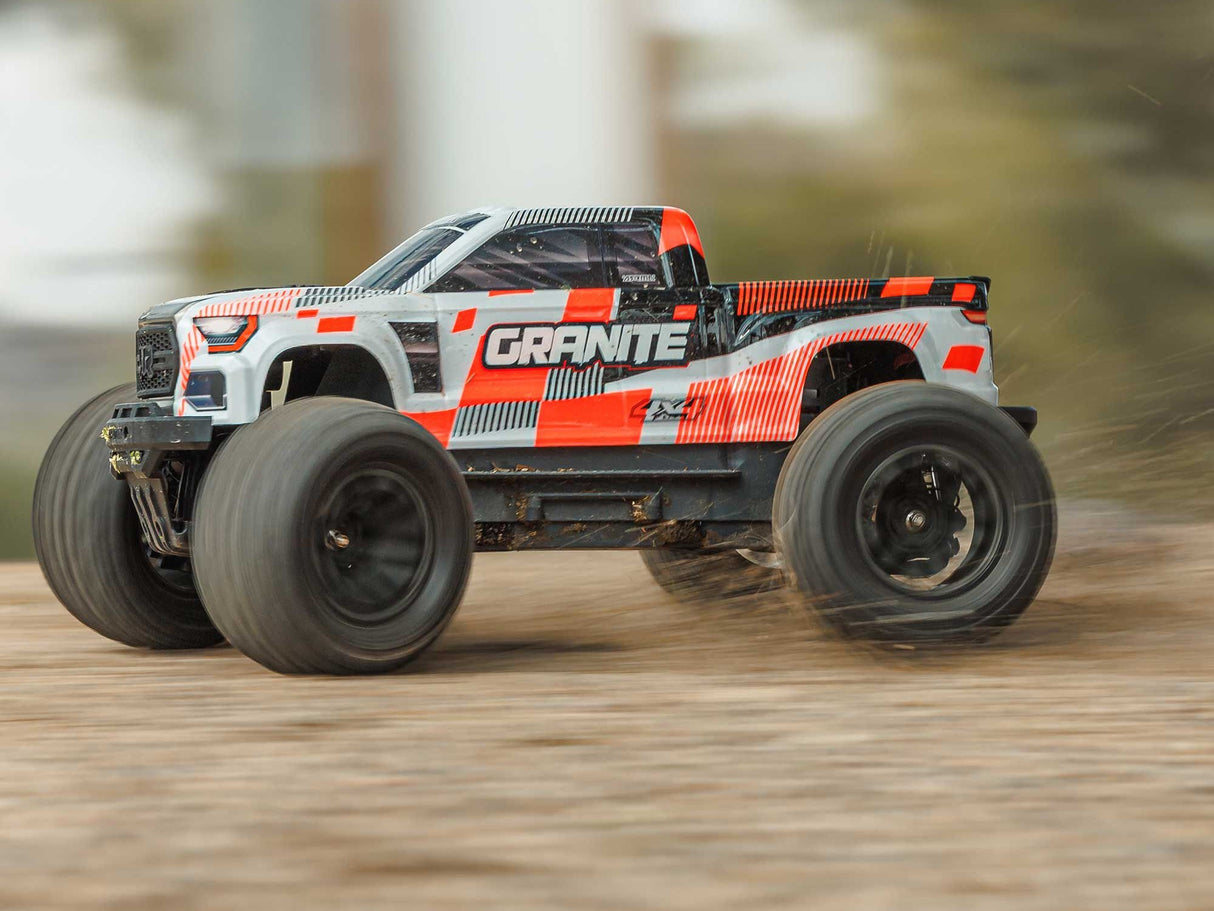 Arrma 1/10 GRANITE MEGA 665 4X4 RTR Monster Truck Orange