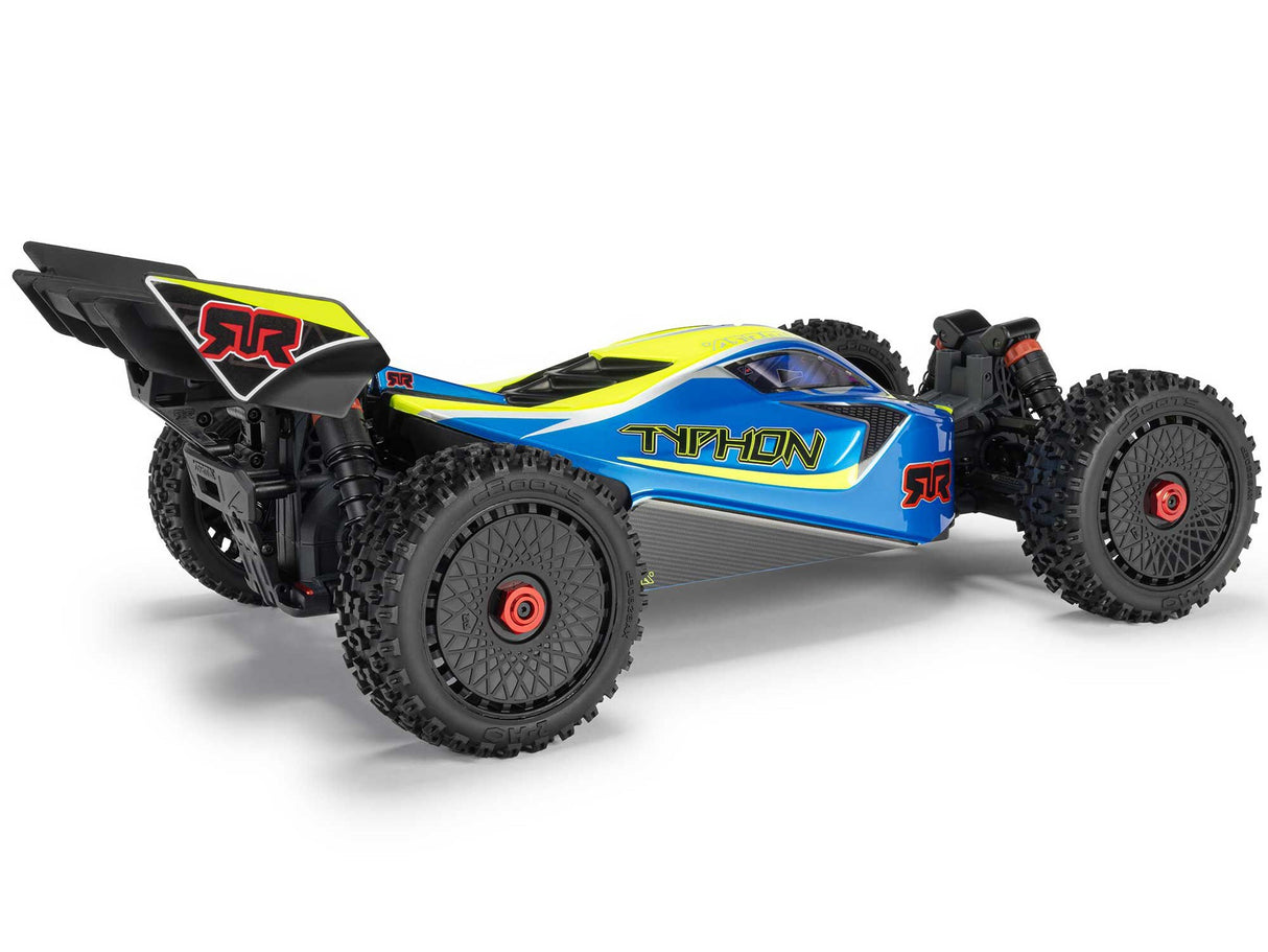 Arrma 1/8 TYPHON MEGA 665 4X4 RTR Buggy Blue  - FOR PRE-ORDER - EXPECTED  Early May