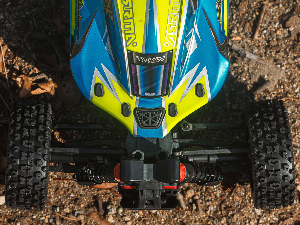Arrma 1/8 TYPHON MEGA 665 4X4 RTR Buggy Blue  - FOR PRE-ORDER - EXPECTED  Early May
