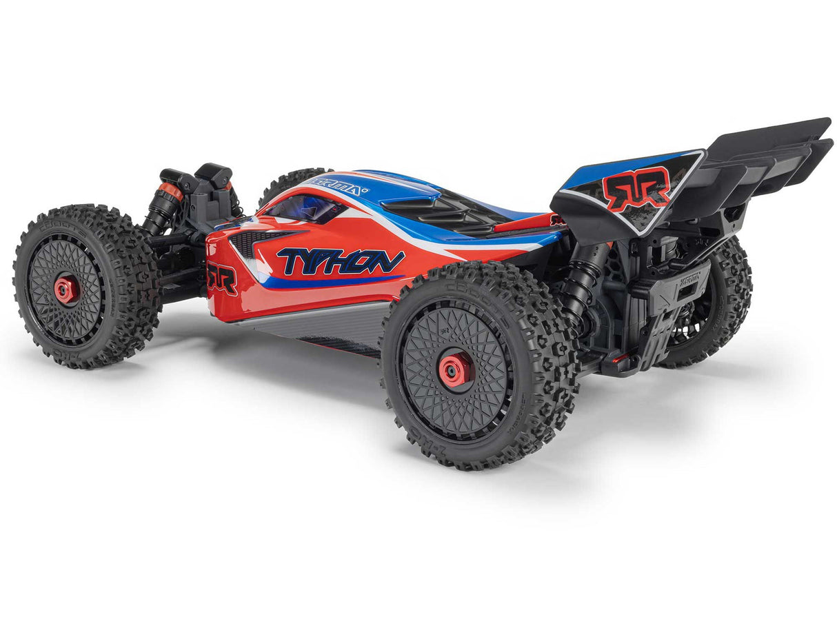 Arrma 1/8 TYPHON MEGA 665 4X4 RTR Buggy Red
