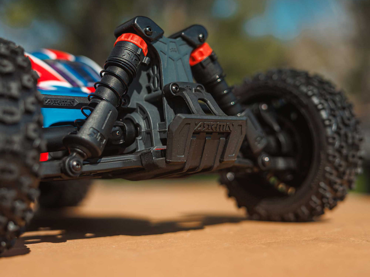 Arrma 1/8 TYPHON MEGA 665 4X4 RTR Buggy Red