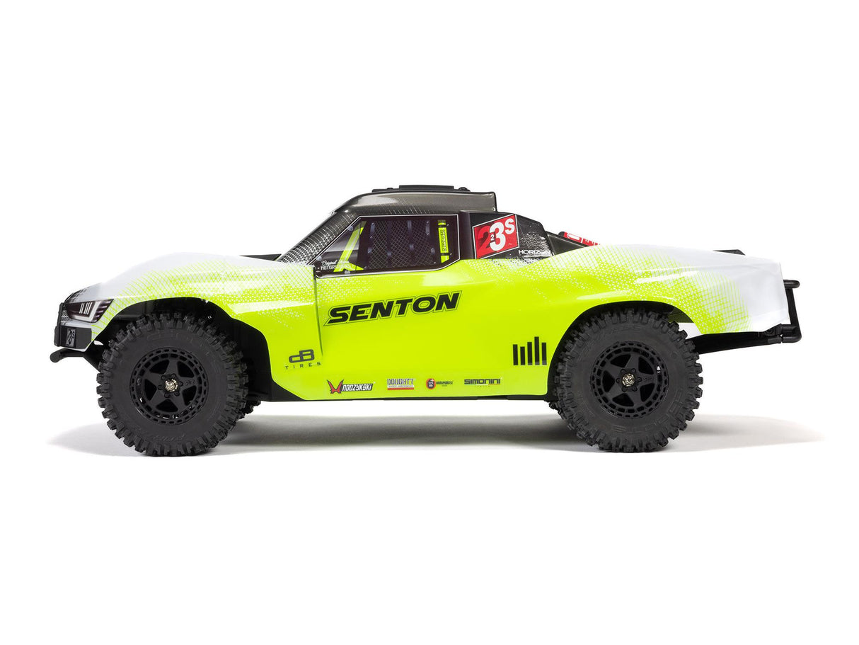 ARRMA 1/10 SENTON 223S BLX 4X4 SCT RTR with DSC Yellow/Gunmetal - FOR PRE ORDER - EXPECTED MiID DECEMBER (Copy)