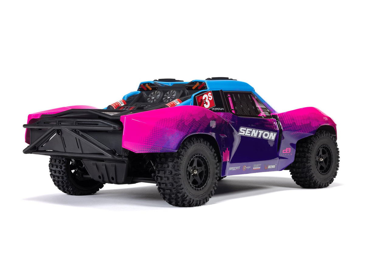 ARRMA 1/10 SENTON 223S BLX 4X4 SCT RTR with DSC Blue/Purple - FOR PRE ORDER - EXPECTED MiID DECEMBER