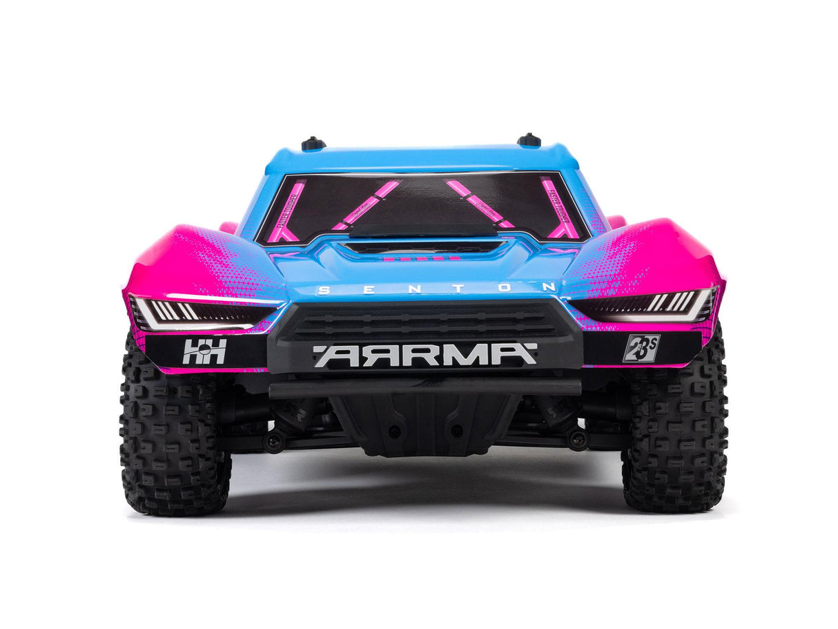 ARRMA 1/10 SENTON 223S BLX 4X4 SCT RTR with DSC Blue/Purple - FOR PRE ORDER - EXPECTED MiID DECEMBER